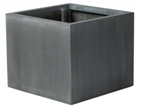 bison Oxidized Zinc powder coat aluminum cube