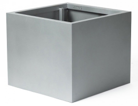 bison silver powder coat aluminum cube